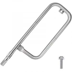 Br&ucirc;leur 52 cm pour Weber Q200, Q220, Q2000, Q2200 (r&eacute;f&eacute;rences : 396000, 396001, 396002), pi&egrave;ce de rechange en acier inoxydable pour Weber (r&eacute;f&eacute;rences