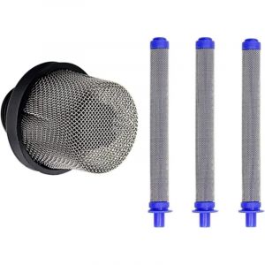 4 PCS 288716 Cr&eacute;Pine D'Aspiration D'Entr&eacute;E et 288749 Airless Machine Filter Combinaison Adapt&eacute;E pour Airless Sprayer Painter