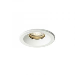 Spot salle de bain bella GU10 encastr&eacute; blanc 230V led GU10 15W IP65