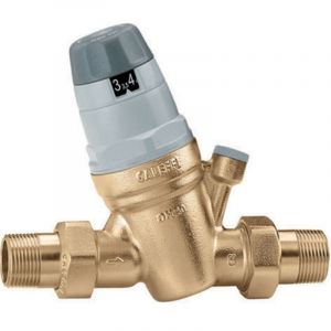 Caleffi - R&eacute;ducteur de pression avec raccord pour manom&egrave;tre 1/2
