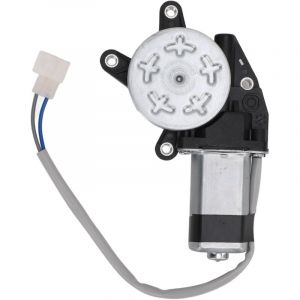 Tihebeyan Moteur de L&egrave;ve-vitre &eacute;lectrique, Moteur de L&egrave;ve-vitre &eacute;lectrique &agrave; 2 Broches, Moteur de L&egrave;ve-vitre &eacute;lectrique de Porte de Voiture pour