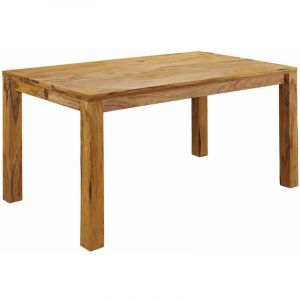 Table à manger 140x90 Palissandre huilé Brun NATURE BROWN 813