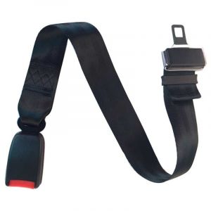 Fei Yu - Extension de ceinture de sécurité pour voiture, Clip de verrouillage, boucle d'extension réglable, extension de ceinture de sécurité, 80cm