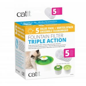 Cat It - Compte Triple Cartouche Catile Fontaine de fleurs 5 uds