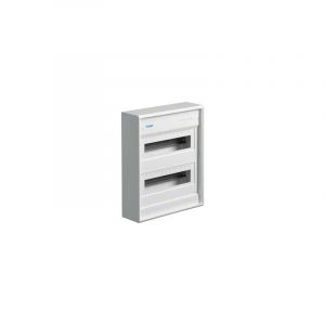 Hager - armoire de distribution en saillie 2 rangées VA24CN