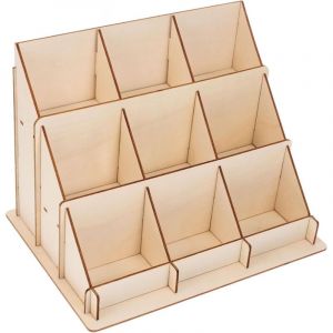 Pr&eacute;sentoir De Cartes Postales Visite Robuste Et Facile &agrave; Assembler Pour Exposition De Vente Au D&eacute;tail