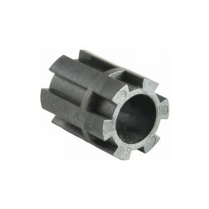 Moyeu d'entraînement pour treuil volet roulant crabot mâle 27mm sortie ronde ø 16,5mm en plastique noir Embout Ouverture Fermeture Fenêtre Store