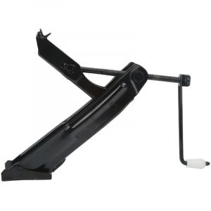 Cric &agrave; manivelle d'une capacit&eacute; de 1,7 tonne pour levage de pneus, v&eacute;rin stabilisateur de mise &agrave; niveau pour remorques, camping-cars, v&eacute;hicules de