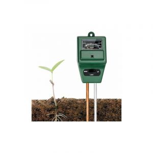Testeur ph Terre 3 en 1 Testeur ph Sol, Soil Tester Kit Testeur Humidité Plantes PH Terre Metre Sol pour Fleurs/Herbe/Plante/Jardin/Ferme/pelouse