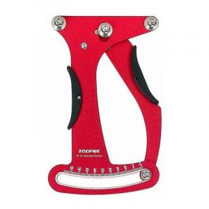 Shining House - Indicateur de vélo de route en alliage d'aluminium mètre tensiomètre outil de réparation de roue de Tension de rayon de vélo
