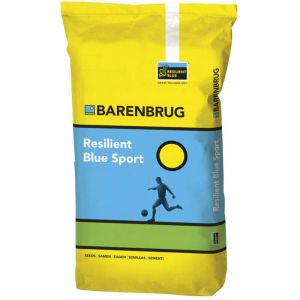 BARENBRUG Resilient Blue Sport 15 kg de graines de gazon Gazon pour terrain de sport Nouveau et r&eacute;ensemenc&eacute;