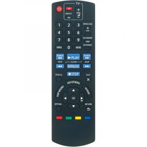N2QAYB000956 T&eacute;l&eacute;commande Rechange pour Panasonic Blu-Ray Player DMP-BD813 DMP-BDT160 DMP-BDT161 DMP-BDT260EG DMP-BD81EG DMP-BDT260 DMP-BD813EG-K