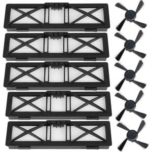 Forehill - Neato Botvac Accessoires Filtres Brosse latérale pour Neato Neato Botvac série d D85, D80, D75 Neato Botvac série D5, accessoires