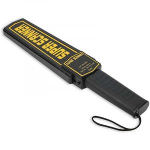 D&eacute;tecteur de m&eacute;taux de s&eacute;curit&eacute; portable, D&eacute;tecteur de m&eacute;taux portable, V&eacute;rificateur s&eacute;curit&eacute; Scanner d'inspection de sensible Haute pour scanner