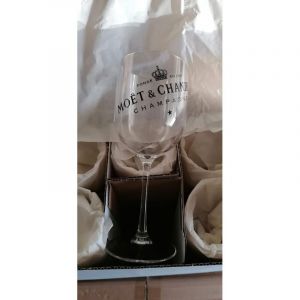 Lot de 6 fl&ucirc;tes Mo&euml;t & Chandon - Champagne - Acrylique - Neuf