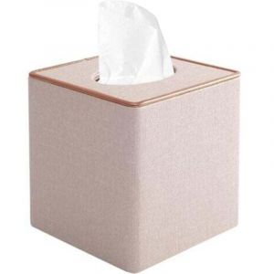 Bo&icirc;te &agrave; Mouchoirs Cuir Bo&icirc;te Mouchoir Carr&eacute;e Bo&icirc;te &agrave; Mouchoir avec Fixation Magn&eacute;tique,D&eacute;coration de Bureau &agrave; la Mode pour Restaurant d'H&ocirc;tel de