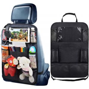Support de Protection de Dossier de Voiture, Organisateur Multi-Poches,Tissu Oxford pour si&egrave;ge de Voiture, Protection de Dossier de Voiture pour