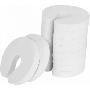 Ontway - 12 pièces Stop-Porte Mousse, Amortisseur Bloque Porte, Bloc Porte Sécurité Bébé, anti pince doigts pour portes, Anti Pincement Protège Doigt