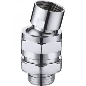 Pommeau de douche pluie rotule r&eacute;glable pommeau de douche pommeau de douche en laiton a&eacute;rateur de douche raccord pour pommeau de douche raccord de
