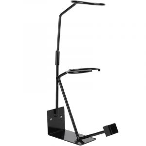 Support de pistolet pulv&eacute;risateur pulv&eacute;risateurs de peinture support de stockage fixe avec accessoire de support de cr&eacute;pine