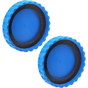 Ccykxa - Lot de 2 Bouchon Piscine pour Piscine Intex, 100% résistants au Gel et étanches, Accessoires de Piscine avec Joints Assortis, Bouchon