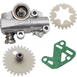 Hippotech Roue droite &agrave; engrenage &agrave; vis sans fin pour pompe &agrave; huile avec joints Fit STIHL MS380 MS381 038 038AV Super Magnum