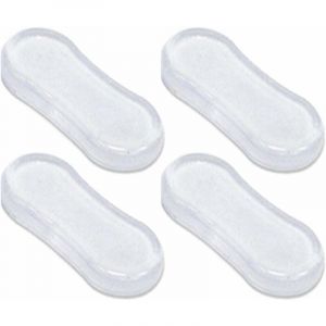 Serbia - 4pcs Tampons Abattant WC,Patins Pour Abattant De Toilette,Pare-chocs Siège Toilette Universels,Silencieux évitement De Collision Tampon