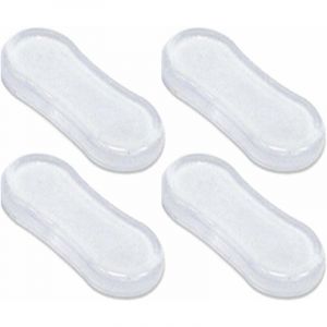 Serbia - 4pcs Tampons Abattant WC,Patins Pour Abattant De Toilette,Pare-chocs Siège Toilette Universels,Silencieux évitement De Collision Tampon