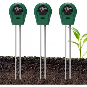 Testeur De Sol 3 en 1,3 dans 1 Testeur D'humidit&eacute;,3 Pi&egrave;ces PH-M&egrave;tre De Sol,Soil Moisture Meter,Testeur Humidit&eacute; Plante pour la