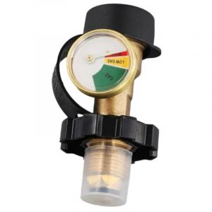 Applicable Indicateur de Niveau de Jauge de Pression de Gaz Haut et Bas, Cylindre de Bouteille de Propane GPL Pol, Adaptateur de R&eacute;servoir de Gaz