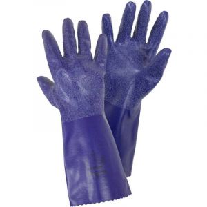 Showa 4740 NSK24 Gr. L Tricot en laine, Polyester, Nitrile Gants pour produits chimiques Taille: 10, L EN 388:2016, EN