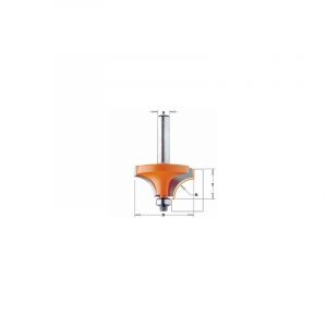 CMT - Fraise 1/4 de rond 16mm guidage - Queue 8mm