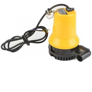 Pompe submersible Ulisem DC 12 V, 50 W, 4 200 l/h, pour eaux us&eacute;es, tuyau portable pour bassins &agrave; poissons propres et sales
