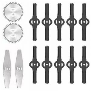 Accessoires Tondeuse &agrave; Gazon Lame D&eacute;sherbeur &Eacute;lectrique Scie Manche T&eacute;lescopique L&eacute;ger pour Jardin et All&eacute;e