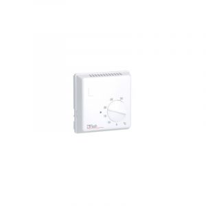 Thermostat ambiance bi-métal chauf eau ch avec contact inverseur + voyant 230V Hager 25620