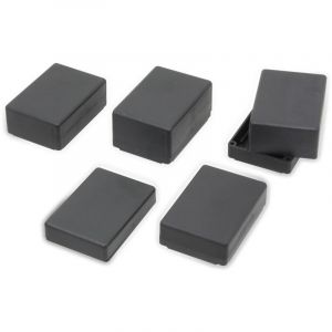 DONAU ELEKTRONIK Bo&icirc;tier en plastique KG28M, noir