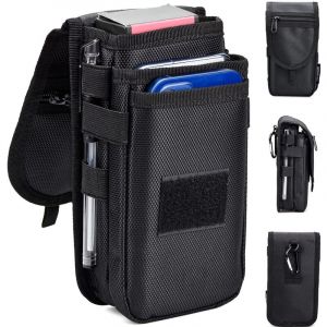&Eacute;tui de Ceinture Pochette pour iPhone, pochette telephone portable ceinture Universel t&eacute;l&eacute;phone Holster Sac de Taille avec Boucle de Ceinture pour