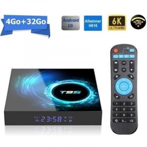 Android tv box tv android 10 T95 Smart TV BOX Wifi BT 4G 32Go H616 6K Google Store Bo&icirc;te multim&eacute;dia box Android