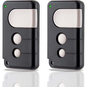 2 Télécommande d'ouverture de Porte de Garage Compatible avec Chamberlain MotorLift LiftMaster TX4RUNI,TX2REV,84335EML,84333E,94333E,4335EML
