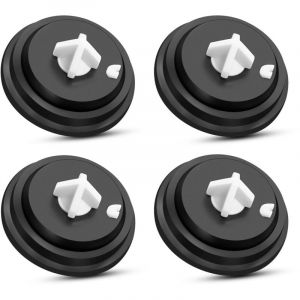 4 Pi&egrave;ces Joint Chasse d'eau WC, Membrane Chasse d'eau parfait R&eacute;paration Express, Soupape Diaphragme chasse d&rsquo;eau pour L'entretien de La Chasse D'eau