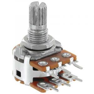 RV16A01F20KB100KM RV16A01F20KB100KM Potentiomètre rotatif stéréo 0.2 w 100 kΩ 1 pc(s) - Alpha