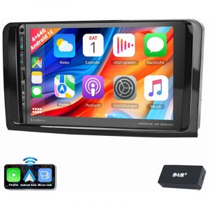 Pour Mercedes Benz ML/GL Klasse W164 X164 Android 15 Autoradio GPS WIFI 4+64G DAB