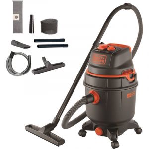 Black&decker - black+decker Aspirateur Solides et Liquides BXVC30PTDE avec Prise Outils &Eacute;lectroportatifs (1600 w, 30 litres)