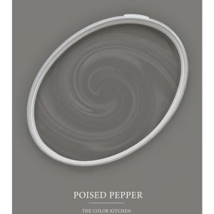 A.s.creations - Peinture gris poivre mat moderne et r&eacute;sistante Peinture facile &agrave; appliquer Peinture The Color Kitchen TCK1013 2,5L - Gris