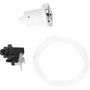 Ensemble de Commutateur de Bouton d'air Commutateur Pneumatique Commutateur d'air Kit de Tuyau Kit de Tuyauterie Bouton de Commutation activé par