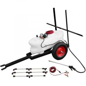 Monster Shop - Pulvéristeur Pour Quad vtt 60L Avec Remorque Maxblast 12V Buses de Flèche Pulvérisation et Accessoires Fertilisants Pesticides