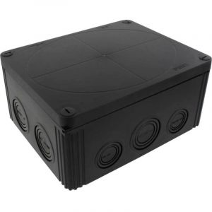 Wiska 10110739 Bo&icirc;te de d&eacute;rivation (L x l x H) 200 x 160 x 94 mm noir IP66/IP67 1 pc(s) W679382
