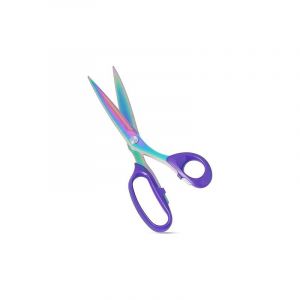 Fitags - Ciseaux à tissu, ciseaux de tailleur en acier inoxydable revêtu de titane très résistant, ciseaux de tailleur pour couper les tissus et le