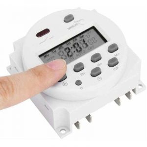 12V Mini LCD Num&eacute;rique LCD Puissance Programmateur Hebdomadaire Commutateur de Relais Minuterie Num&eacute;rique Commande de Minuterie
