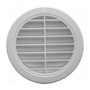 Grille de ventilation ronde, dn 125 blanc - 66613 - Upmann